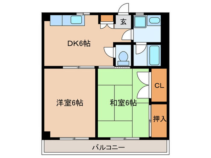 神奈川県横浜市鶴見区矢向５ 矢向駅 2DK マンション 賃貸物件詳細
