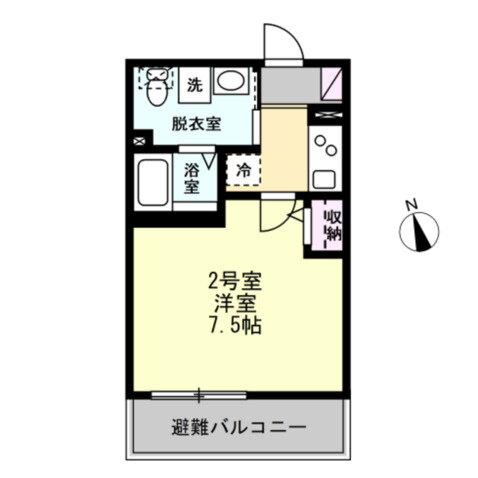 ベイルーム横須賀三春町 1階 1K 賃貸物件詳細