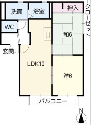 三重県鈴鹿市岸岡町 千代崎駅 2LDK アパート 賃貸物件詳細