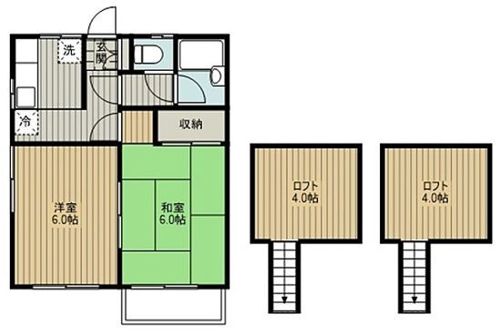 埼玉県富士見市鶴瀬西２ 鶴瀬駅 2K アパート 賃貸物件詳細