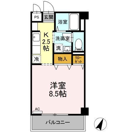 神奈川県鎌倉市小袋谷２ 大船駅 1K マンション 賃貸物件詳細