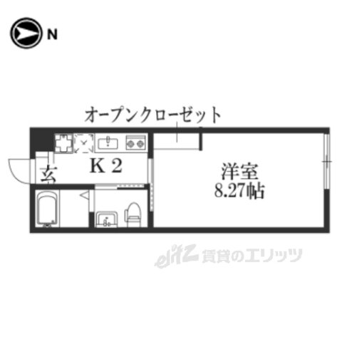 京都府京都市下京区坂東屋町 五条駅 1K マンション 賃貸物件詳細