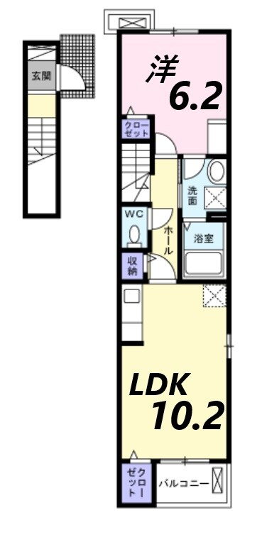 兵庫県姫路市飯田 手柄駅 1LDK アパート 賃貸物件詳細