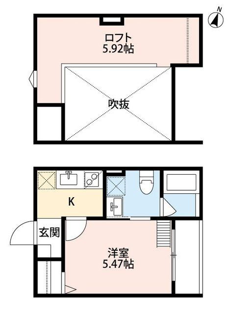 大阪府堺市堺区香ヶ丘町２ 浅香山駅 1K アパート 賃貸物件詳細