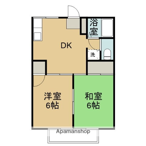 千葉県市川市末広２ 行徳駅 2DK アパート 賃貸物件詳細