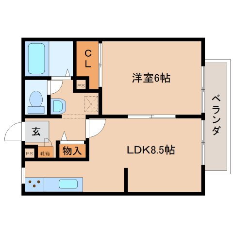 京都府木津川市加茂町里南古田 加茂駅 1LDK アパート 賃貸物件詳細