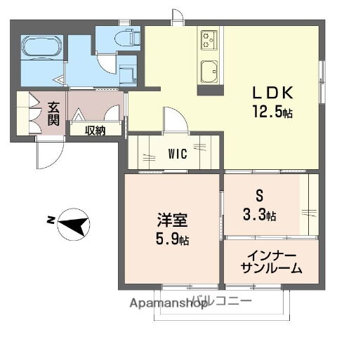 埼玉県鶴ヶ島市大字上広谷 鶴ヶ島駅 1SLDK アパート 賃貸物件詳細