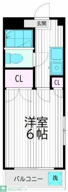 東京都大田区大森西４ 大森町駅 1K マンション 賃貸物件詳細