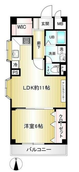 東京都武蔵野市西久保３ 三鷹駅 1LDK マンション 賃貸物件詳細