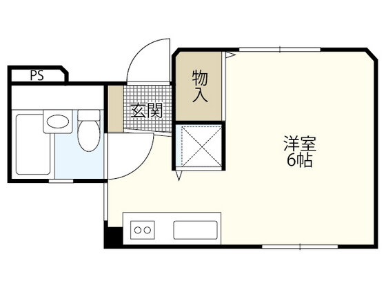 広島県広島市中区本川町２ 横川駅 ワンルーム マンション 賃貸物件詳細