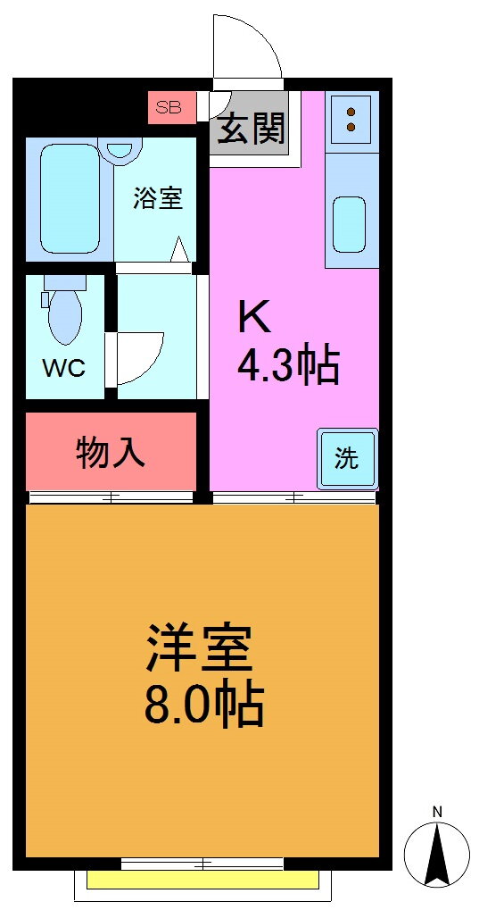 千葉県習志野市藤崎１ 京成大久保駅 1K マンション 賃貸物件詳細