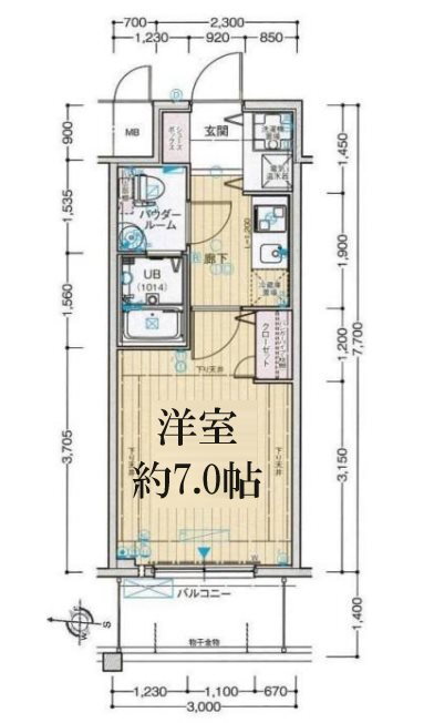 大阪府大阪市浪速区幸町３ 大正駅 1K マンション 賃貸物件詳細