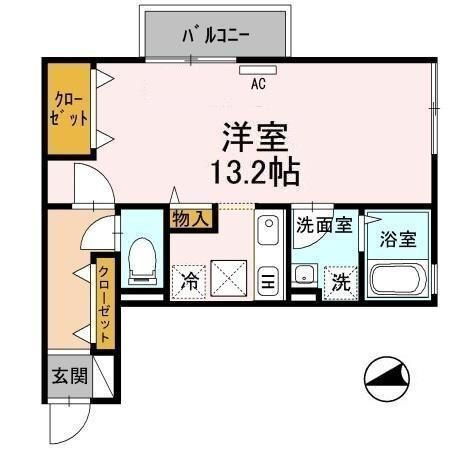 鳥取県米子市旗ヶ崎６ 三本松口駅 ワンルーム アパート 賃貸物件詳細