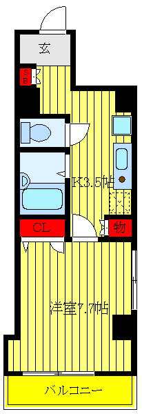 東京都板橋区蓮沼町 本蓮沼駅 1K マンション 賃貸物件詳細