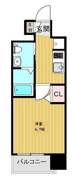 大阪府大阪市港区市岡元町２ 弁天町駅 1K マンション 賃貸物件詳細