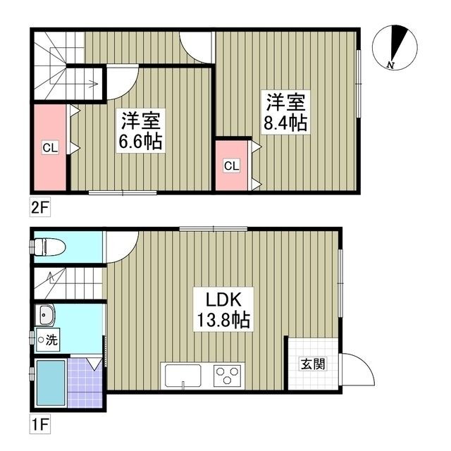 千葉県松戸市中和倉 馬橋駅 2LDK 一戸建て 賃貸物件詳細