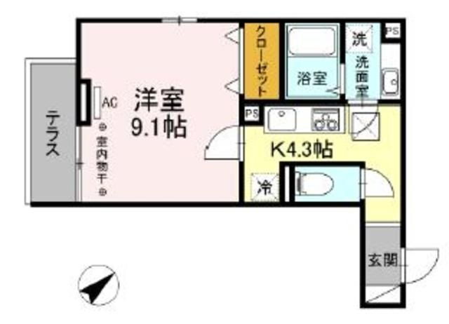 東京都八王子市大塚 大塚・帝京大学駅 1K アパート 賃貸物件詳細