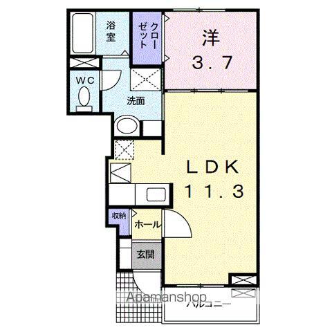 和歌山県和歌山市黒田 和歌山駅 1LDK アパート 賃貸物件詳細