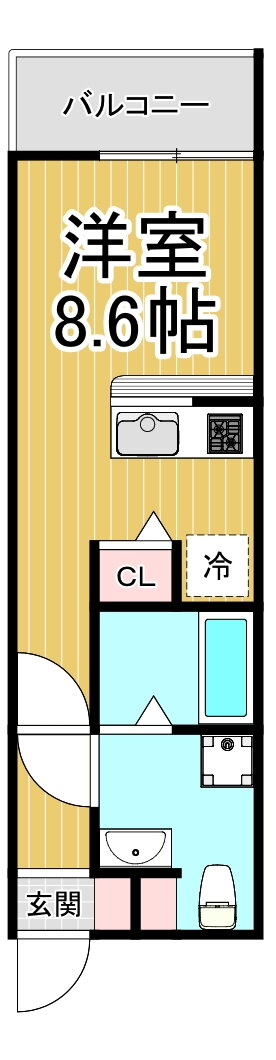兵庫県西宮市分銅町 さくら夙川駅 ワンルーム アパート 賃貸物件詳細