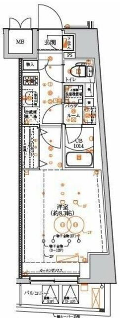 東京都中野区本町３ 中野坂上駅 1K マンション 賃貸物件詳細