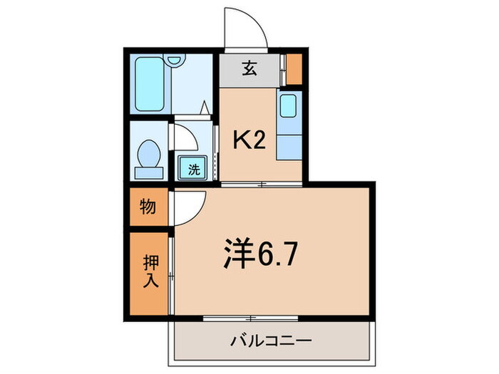 神奈川県川崎市多摩区長尾５ 宿河原駅 1K マンション 賃貸物件詳細