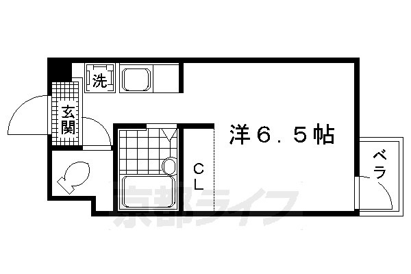 京都府京都市上京区玉屋町 北野白梅町駅 1K マンション 賃貸物件詳細