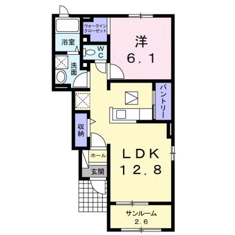 富山県富山市本郷町 上堀駅 1LDK アパート 賃貸物件詳細