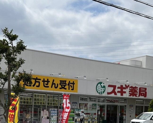 ＮＳＧＡＴＥ江北１ スギ薬局西新井店（ドラッグストア）まで550m