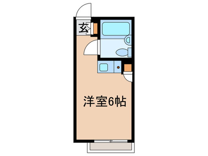 サンライズマンション狛江 2階 ワンルーム 賃貸物件詳細
