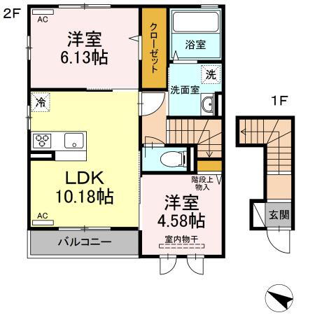 グラン　ピエーノ 柳井駅 2LDK 賃貸(賃貸マンション・アパート)