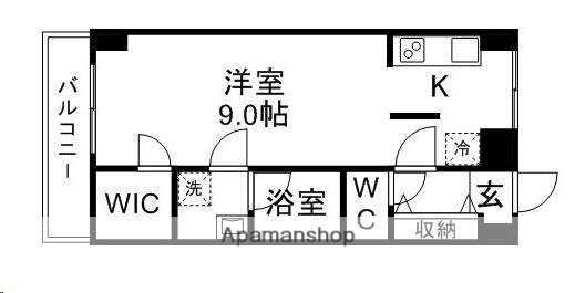 宮城県仙台市青葉区北山２ 北山駅 1K マンション 賃貸物件詳細