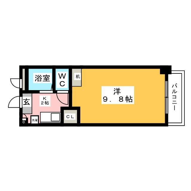 愛知県一宮市八幡１ 名鉄一宮駅 1K マンション 賃貸物件詳細