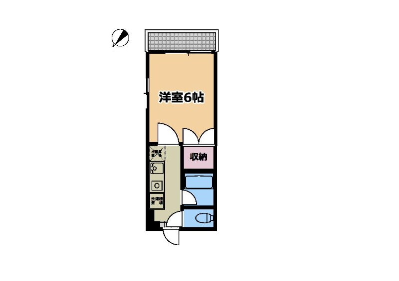 ＣＯＲＤＯＮＡ８ 1階 1K 賃貸物件詳細