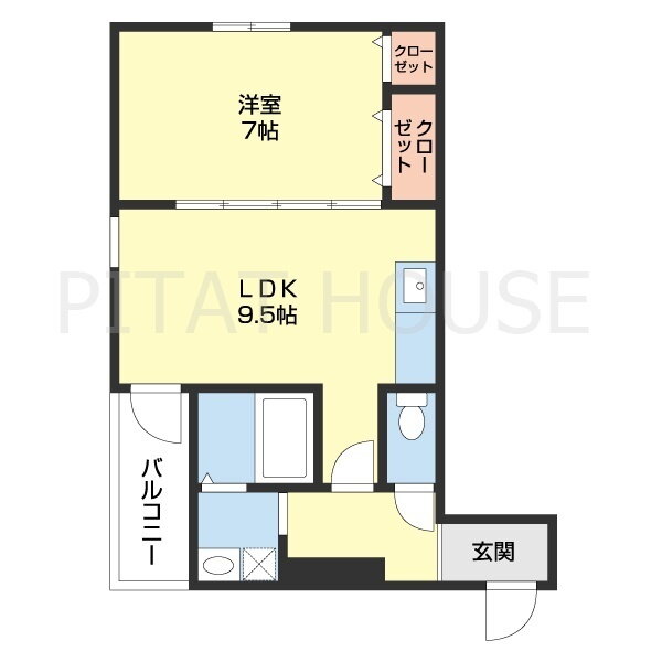 和歌山県和歌山市杉ノ馬場４ 和歌山市駅 1LDK アパート 賃貸物件詳細