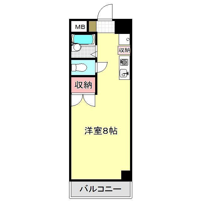 山口県下関市一の宮町２ 新下関駅 ワンルーム マンション 賃貸物件詳細