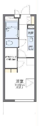 レオパレスＶＩＥＷ矢剣 4階 1K 賃貸物件詳細