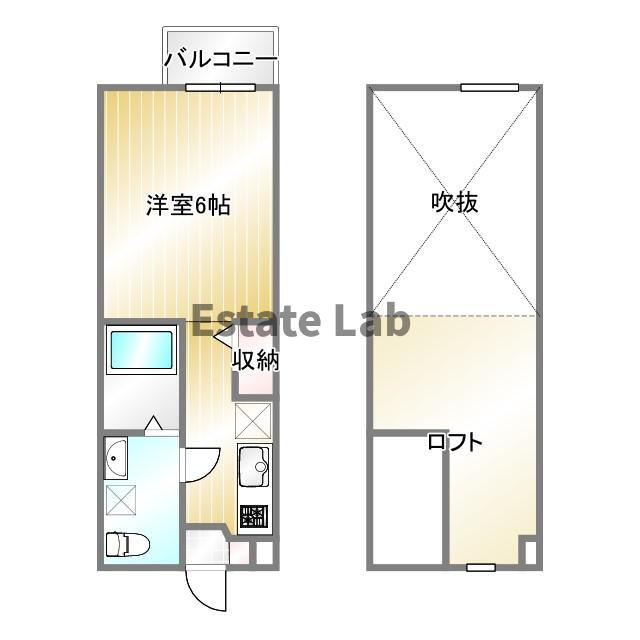 ラ・ヴィータ川西 2階 1K 賃貸物件詳細
