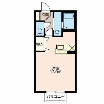 愛知県豊橋市野田町字野田 船町駅 ワンルーム アパート 賃貸物件詳細