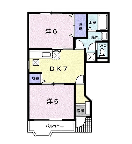 埼玉県深谷市上柴町西１ 深谷駅 2DK アパート 賃貸物件詳細