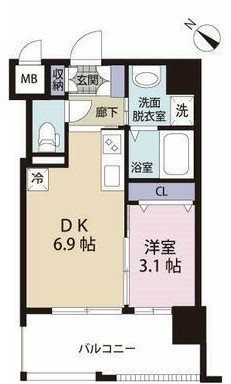 福岡県北九州市門司区原町別院 門司駅 1DK マンション 賃貸物件詳細