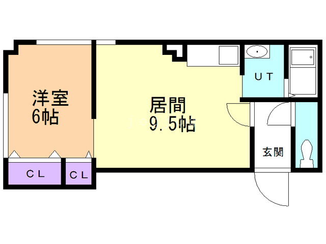 北海道旭川市豊岡二条６ 1LDK アパート 賃貸物件詳細