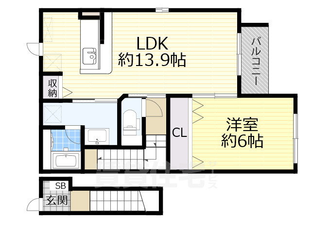 大阪府大阪市住之江区浜口西２ 住吉大社駅 1LDK アパート 賃貸物件詳細
