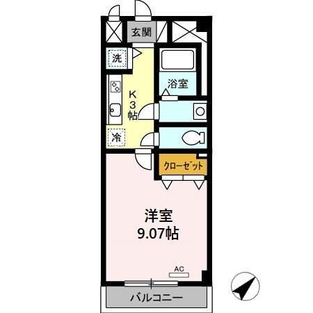 愛知県名古屋市中区新栄２ 新栄町駅 1K マンション 賃貸物件詳細