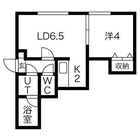 北海道札幌市白石区平和通３丁目北 白石駅 1LDK マンション 賃貸物件詳細