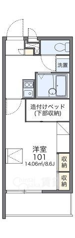 大阪府大阪市西淀川区中島１ 出来島駅 1K マンション 賃貸物件詳細