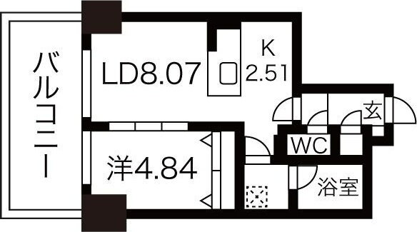 北海道札幌市中央区南五条東２ 豊水すすきの駅 1LDK マンション 賃貸物件詳細