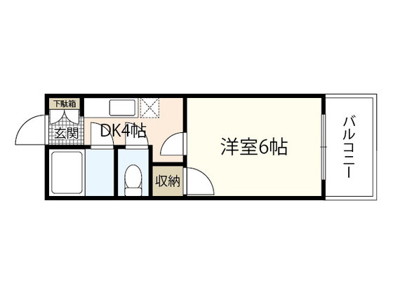 広島県広島市西区楠木町４ 横川駅 1K マンション 賃貸物件詳細