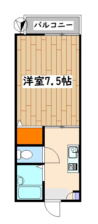 神奈川県川崎市宮前区馬絹６ 宮崎台駅 1K アパート 賃貸物件詳細