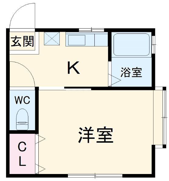 コーポ小沢Ａ 2階 1K 賃貸物件詳細