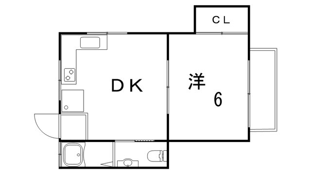 北野町マンション 3階 2K 賃貸物件詳細